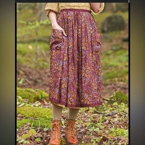 April Cornell Ditsytulip ladies half penny / one size